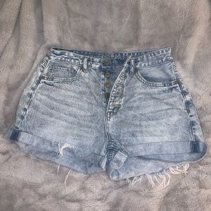 American Eagle Denim High Waisted Shorts
